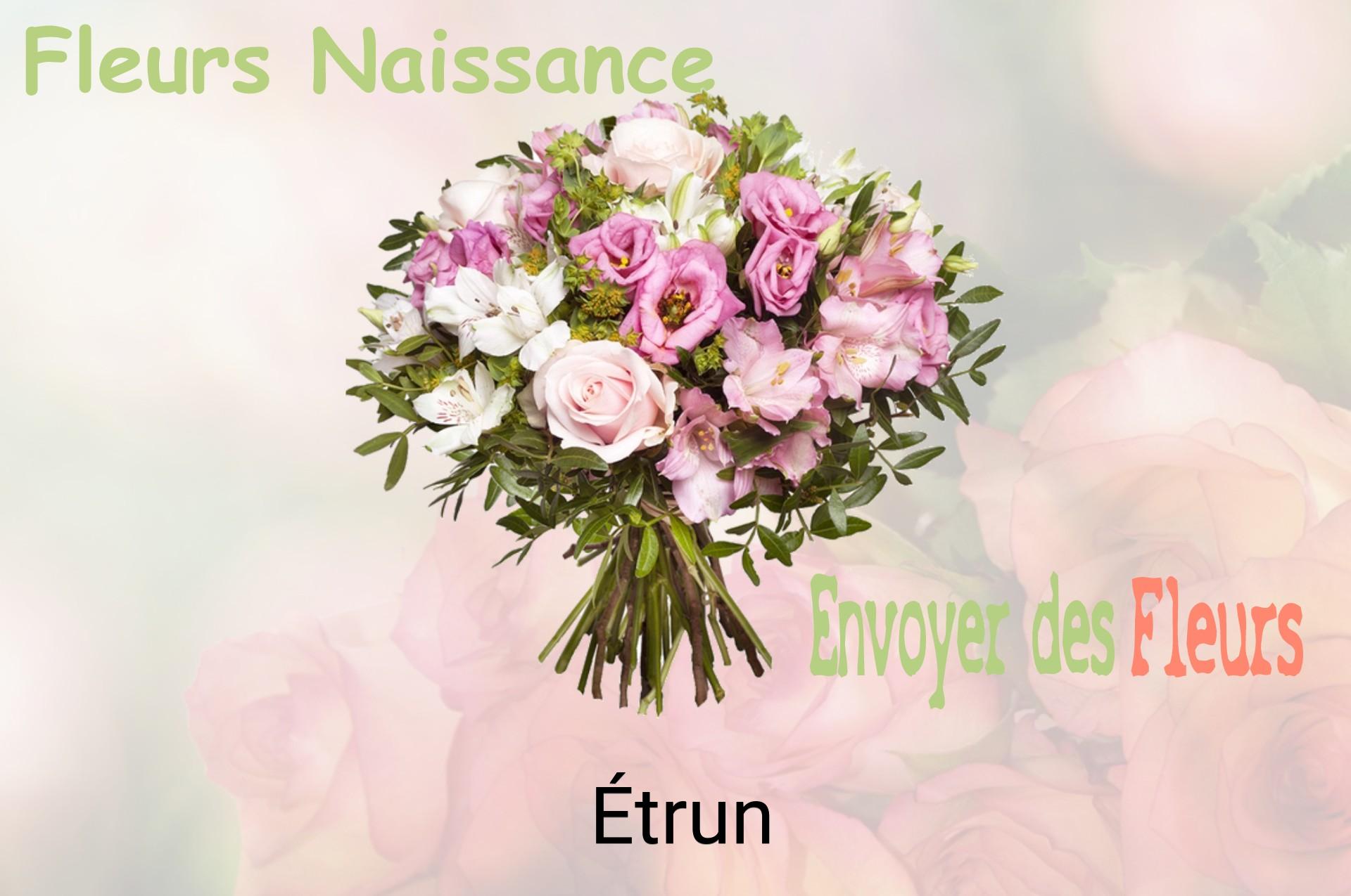 Bouquet de fleurs de naissance livré à Étrun